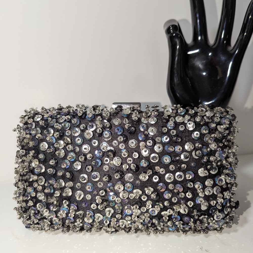Nordstrom confetti sequin minaudiere purse Beautiful  sold out at stores